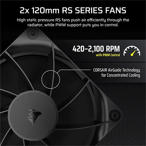 Corsair Nautilus 240 RS LCD CPU Liquid Cooler